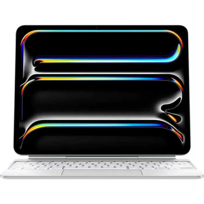 apple magic keyboard for 13" ipad pro (m5/m4) (white, de layout, scissor mechanism) - slika 2