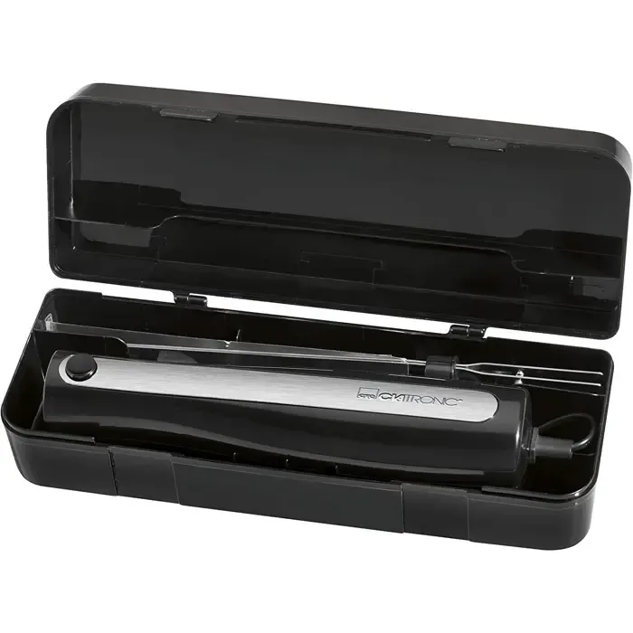clatronic em 3702, electric knife (black/stainless steel) - slika 3
