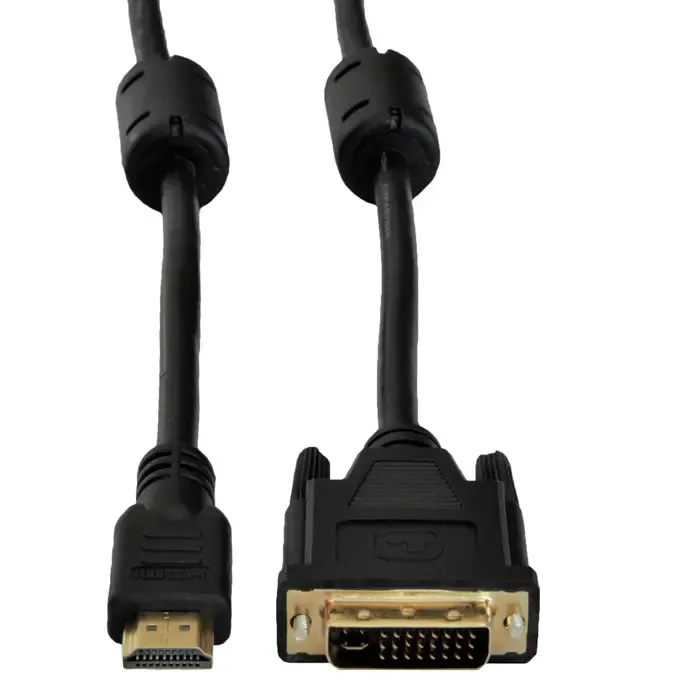 akyga ak-av-11 video cable adapter 1.8 m hdmi type a (standard) dvi-d black - slika 3