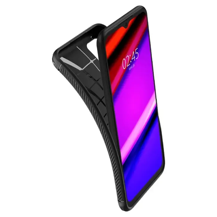 spigen rugged armor, zaštitna maska za telefon, crna - samsung galaxy a13 - slika 3