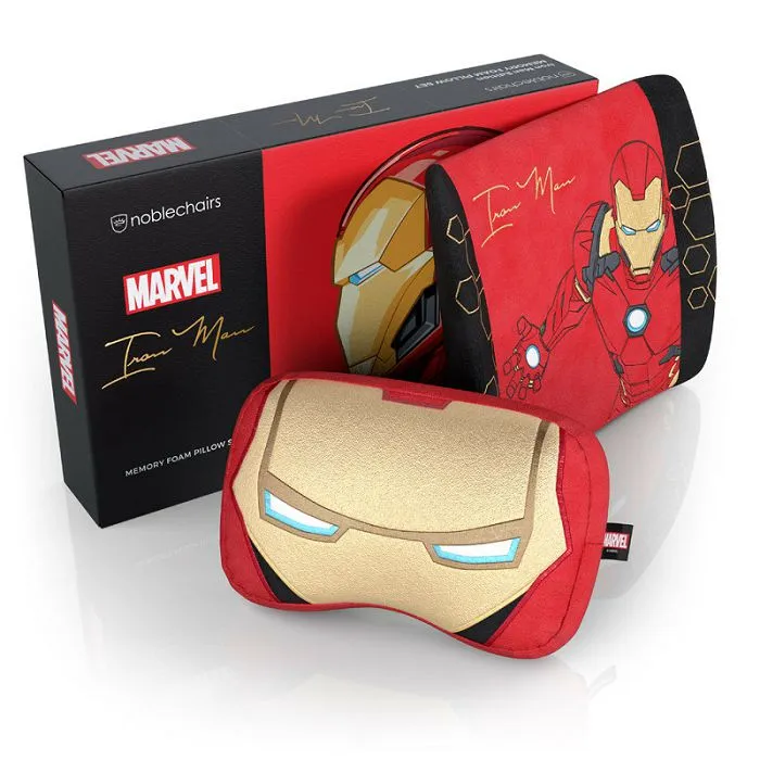 noblechairs set jastuka od memorijske pjene - iron man edition nbl-sp-pst-023 - slika 1