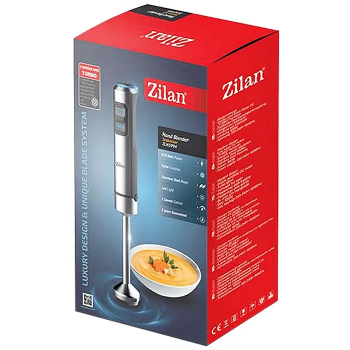 zilan štapni mikser, 850 w, 2 brzine + turbo - zln3994 - slika 5