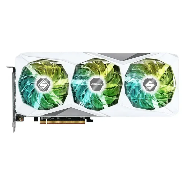 asrock 90-ga4dzz-00uanf graphics card amd radeon rx 7600 8 gb gddr6 - slika 1