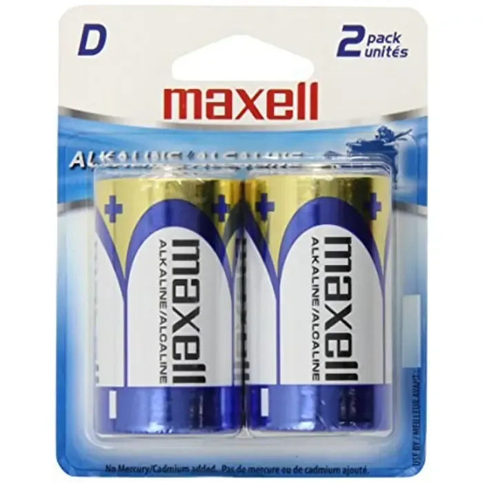 maxell battery alkaline lr20 2 pcs. - slika 2