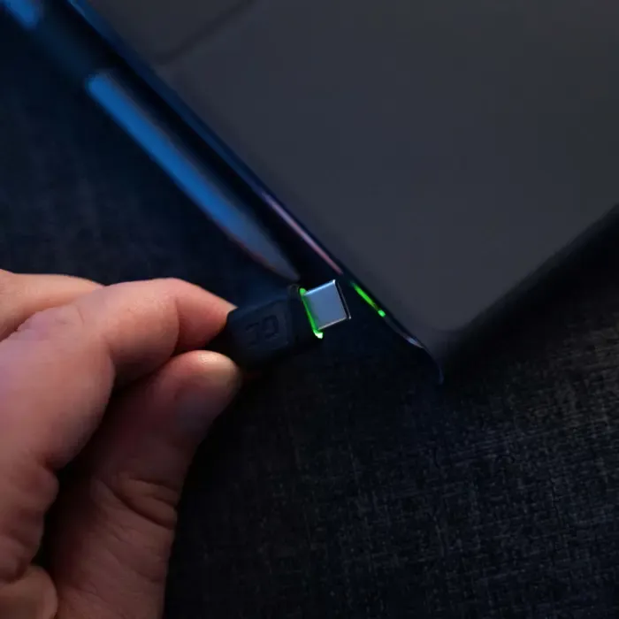 green cell kabgc06 usb cable 1.2 m usb a usb c black - slika 4