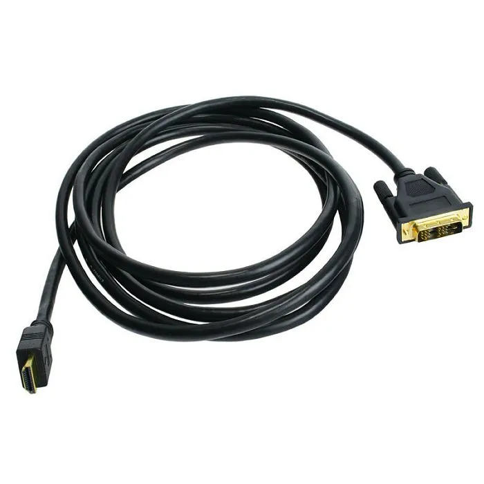 inline hdmi zu dvi adapter kabel high speed, black - 3m 17663p - slika 2