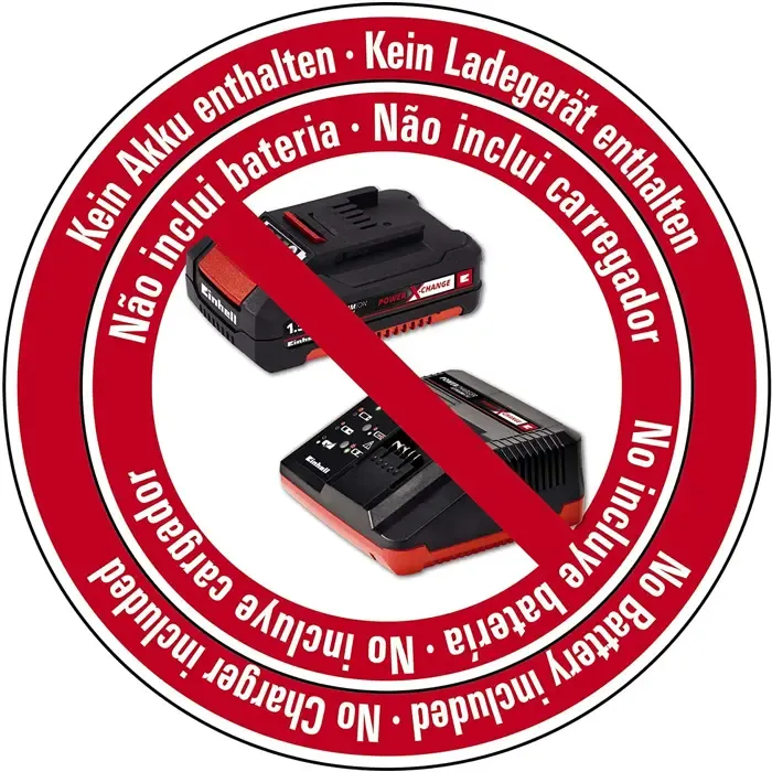 einhell te-av 18/15 li c-solo, ash vacuum cleaner (silver/red, without battery and charger) - slika 5