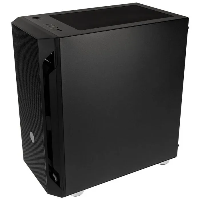 silverstone fara h1m, kaljeno staklo - crno sst-fah1mb-g - slika 3