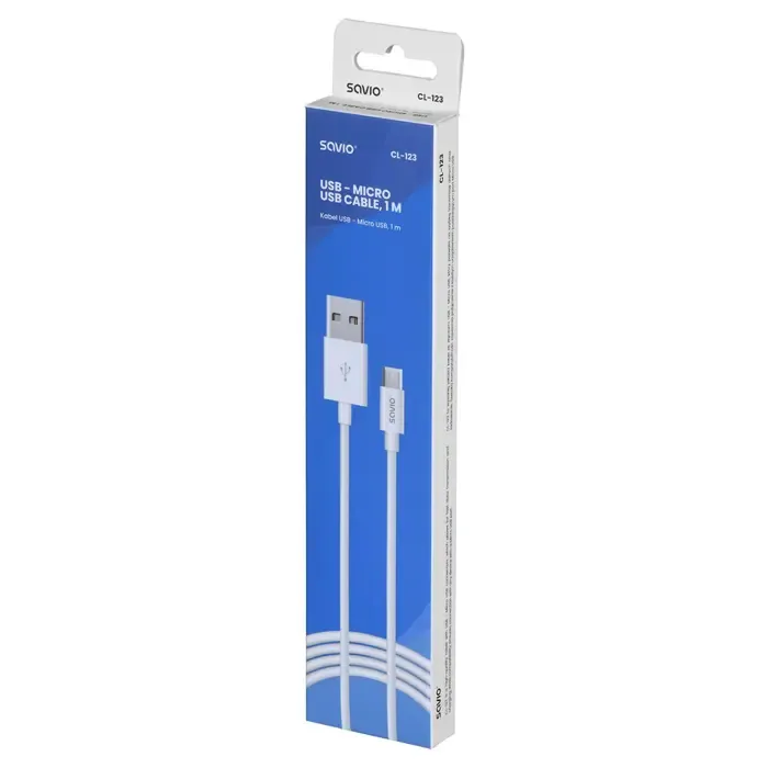 savio usb – micro usb cable cl-123 - slika 4