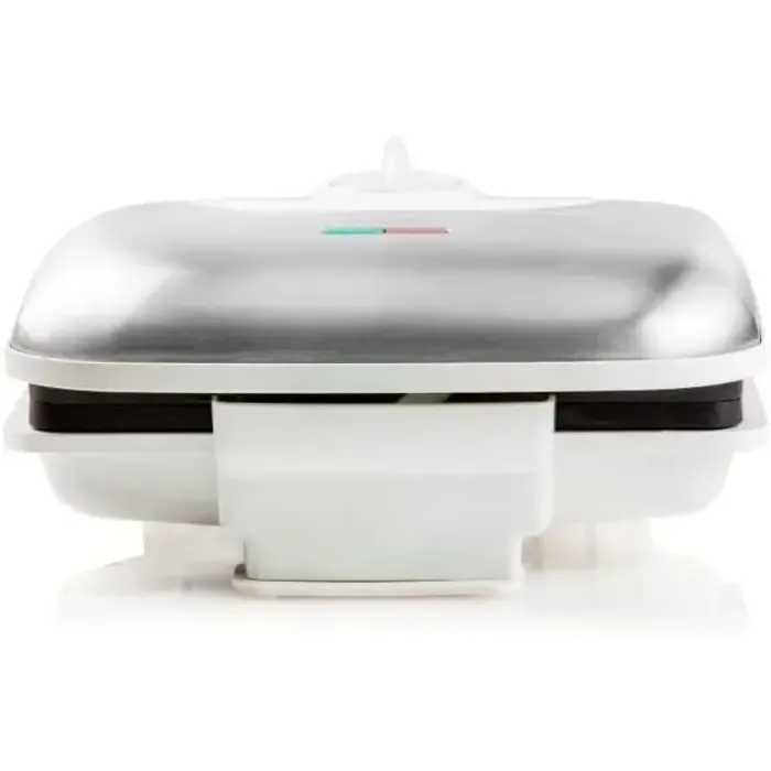 domo tasty waffle xl, waffle maker (white/stainless steel) - slika 2