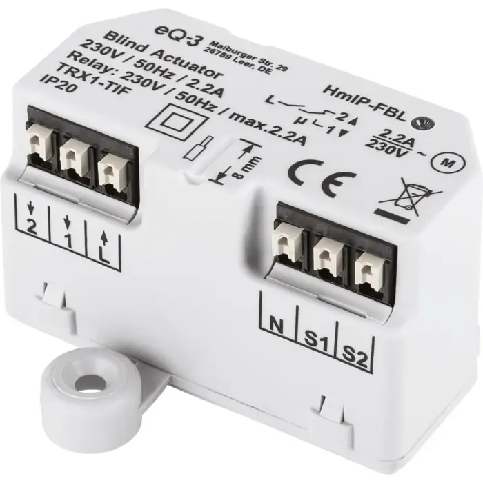homematic ip blind actuator flush-mounted - hmip-fbl - slika 3