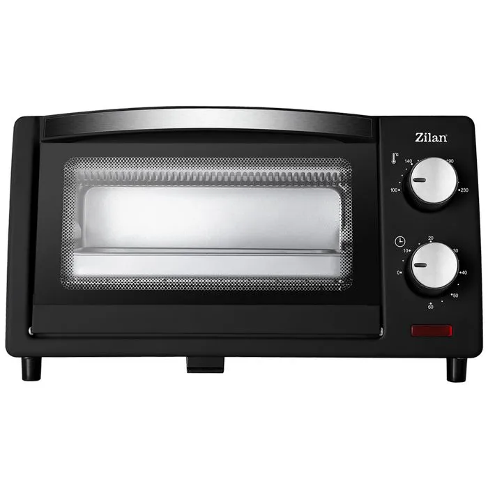 zilan mini pećnica, zapremina 9 l, 800 w, crna - zln4328 - slika 4