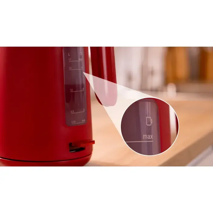 bosch mymoment twk2m164 kettle (red, 2,400 watts, 1.7 liters) - slika 5