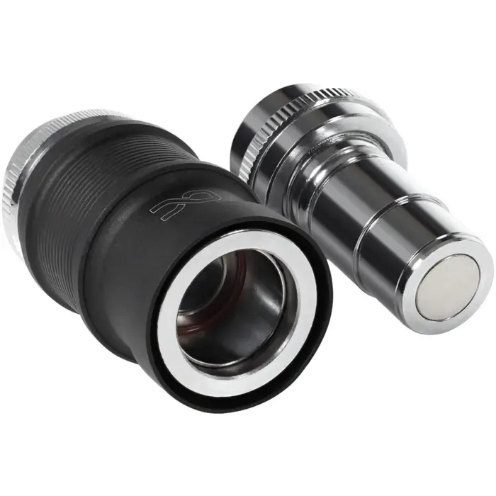alphacool es quick release blh1a pushin set ig-ig (black (matt)/chrome) - slika 5