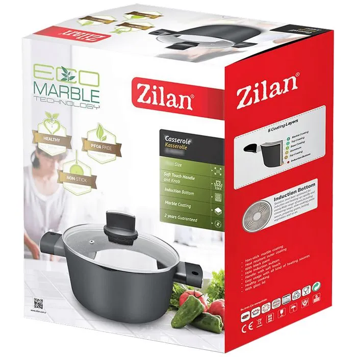 zilan lonac sa staklenim poklopcem, 26 cm - zln0850 - slika 1