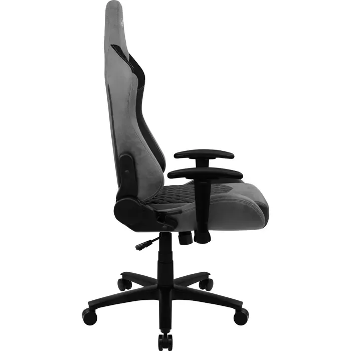 aerocool duke aerosuede universal gaming chair black,grey - slika 5