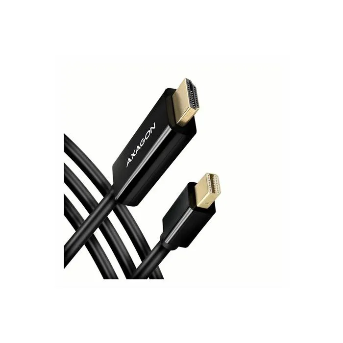 cc minidisplayport > hdmi, 1.8m, crni, rvdm-hi14c2, axa - slika 1