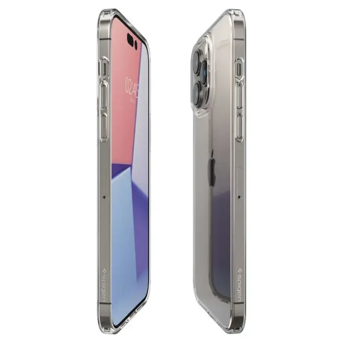 spigen air skin hybrid, zaštitna maska za telefon, prozirna - iphone 15 pro max (acs06554) - slika 4