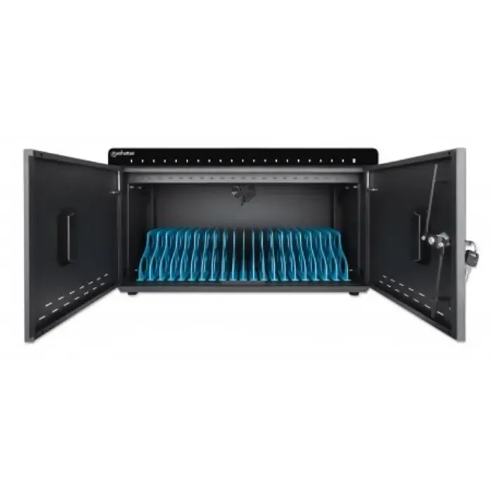 manhattan 20-port usb-c desktop charging cabinet - - slika 5