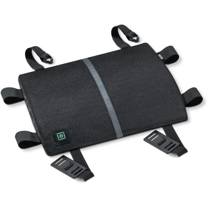beurer back support with heat hk 70, heating pads (gray, 36 x 29 cm) - slika 3