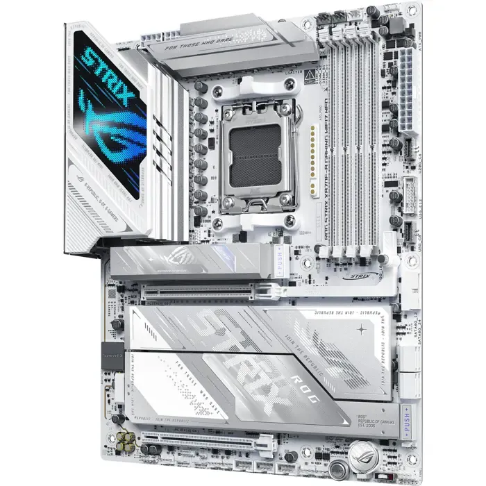 asus rog strix x870e-a gaming wifi7 neo (white) - am5 - slika 4
