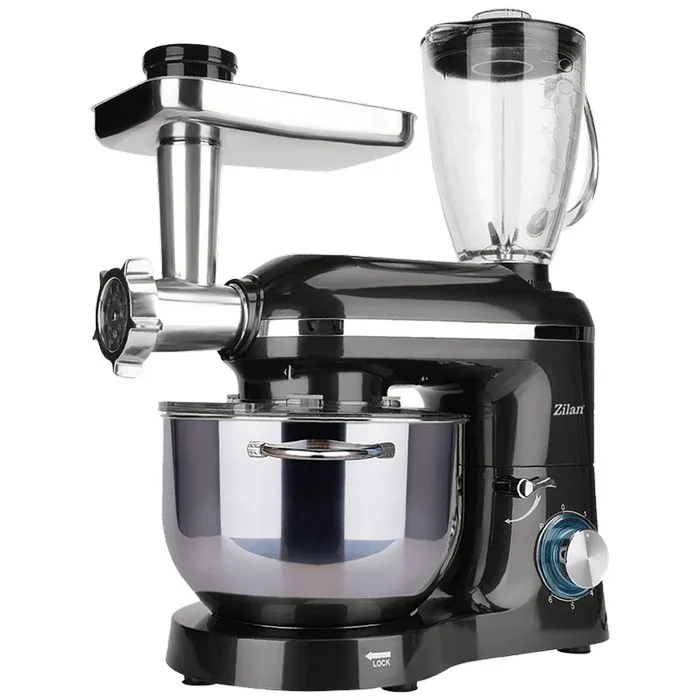 zilan mikser sa posudom + blender + nastavak za meso, 1400 w - zln1772 - slika 3