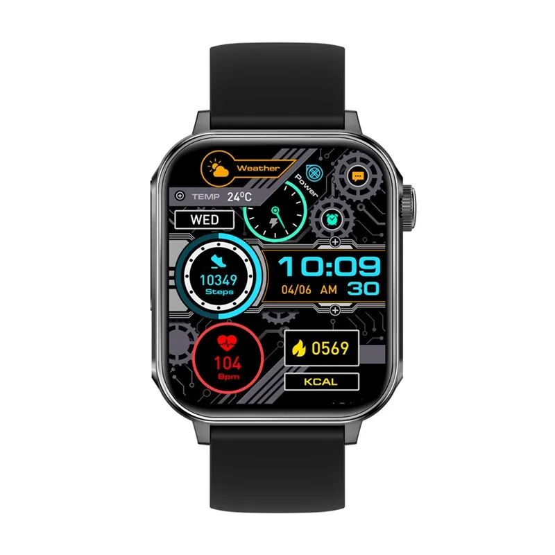 colmi p80 smartwatch (black) - slika 2