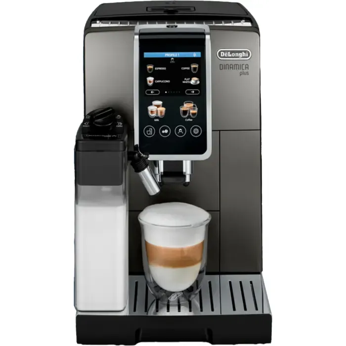 delonghi dinamica plus ecam 380.95.tb, fully automatic (titan/titan) - slika 3