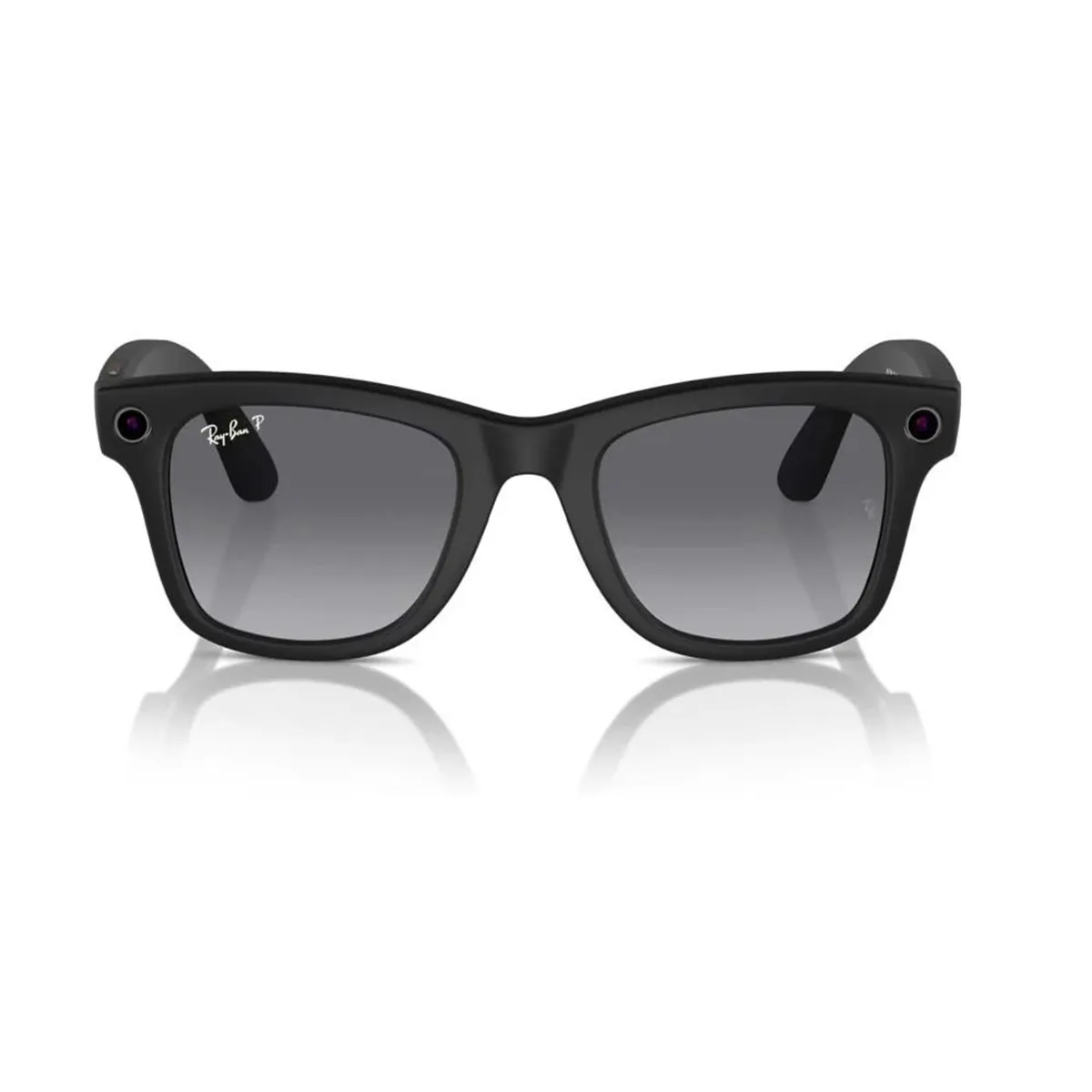 ray-ban meta wayfarer (gen 1) matte black, polarized gradient graphite large 155/53 rw4008 (601st3-53) - 1388 - slika 1