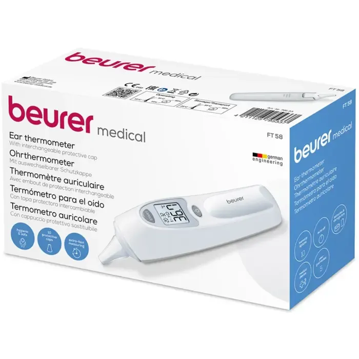 beurer ft58 ear thermometer wit - slika 5