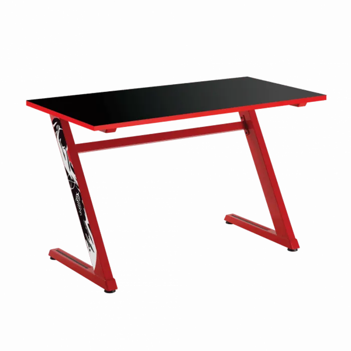 white shark gaming stol zz-red 120x60x72,5 cm - slika 3