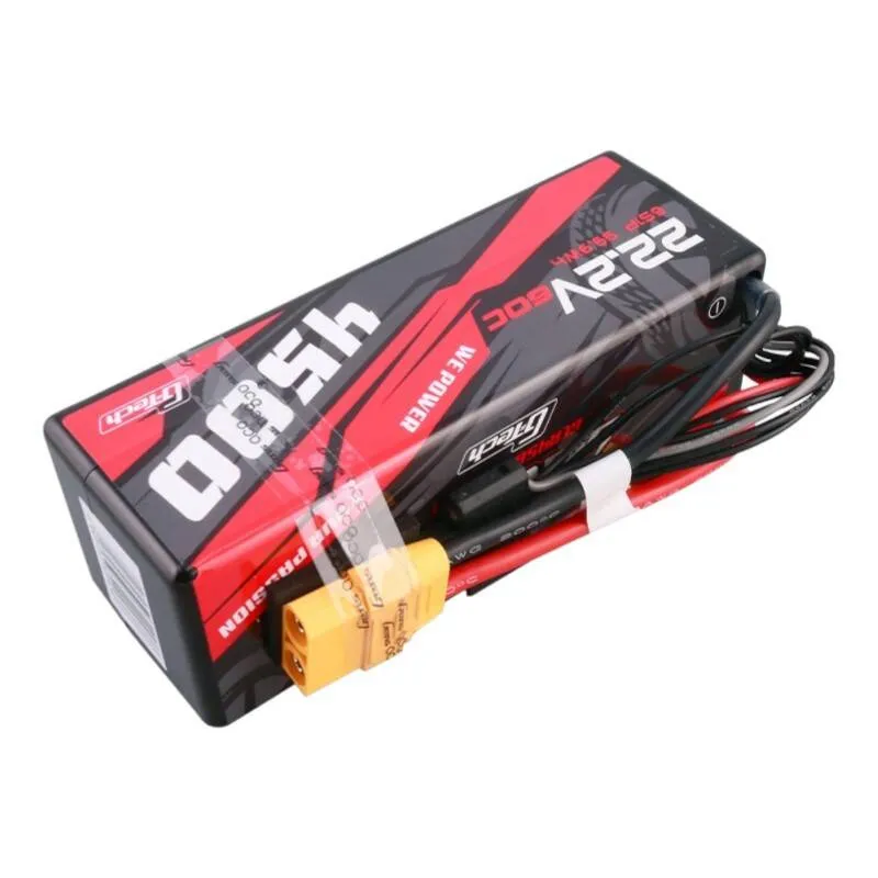 gens ace g-tech 4500mah 6s1p 22.2v 60c hardcase rc car lipo battery 14# - slika 3