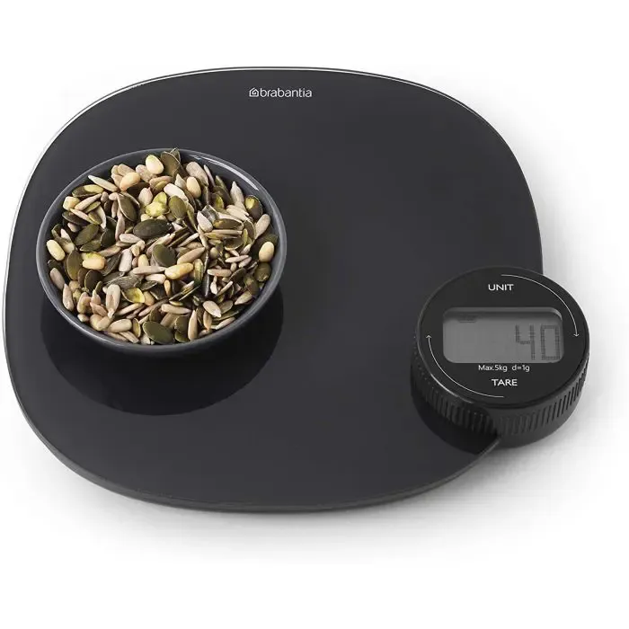 brabantia digital scale tasty + dark gray - slika 4