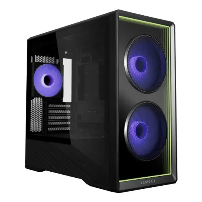 lian li vector v150 inf matx gehäuse, tempered glass - schwarz - slika 1