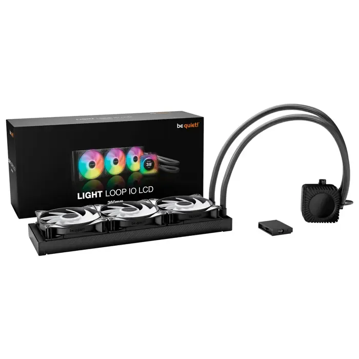 be quiet light loop io lcd 360mm (black) - slika 5