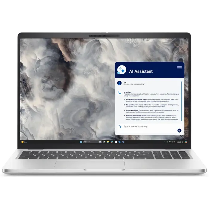 dell pro 16 plus (mgffk) (aluminum, intel® core? ultra 7 255u, intel® graphics, 16 gb ddr5, 512 gb (512 gb ssd), windows 11 pro) - german - de layout - slika 2