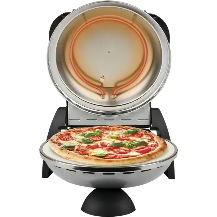 g3ferrari pizza oven delizia 1200w silver - slika 2