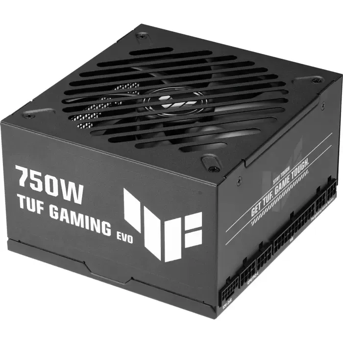 asus tuf gaming 750w gold evo (black, 1x 12-pin high power gpu, 2x pcie, cable management, 750 watts) - slika 2