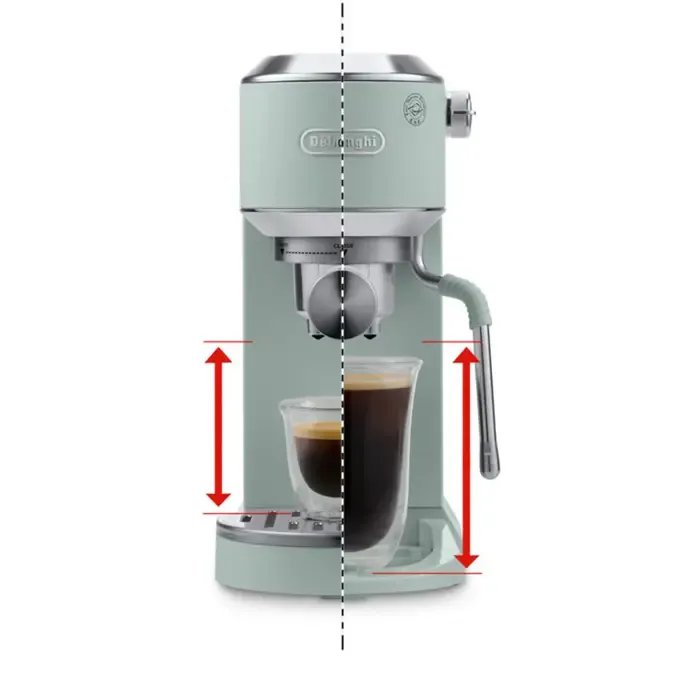 delonghi dedica duo ec890.gr, espresso machine light green, cold brew - slika 2
