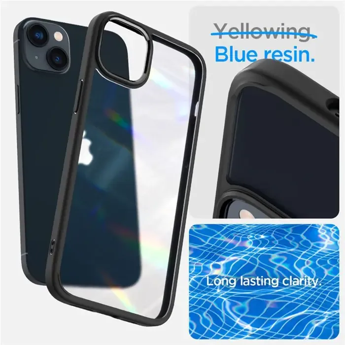 spigen ultra hybrid, zaštitna maska za telefon, frost black - iphone 14 plus (acs04901) - slika 3