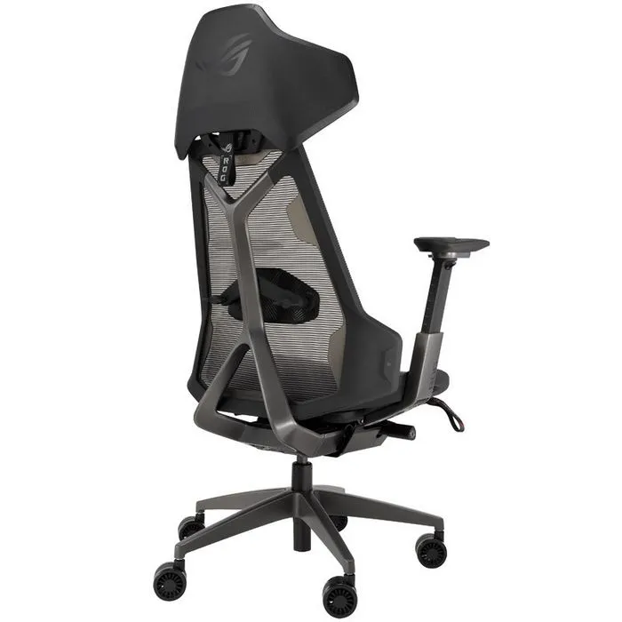 asus rog destrier ergo gaming chair - black-90gc0120-msg010 - slika 2