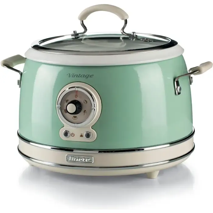 ariete rice cooker vintage green (light green, 700 watts, 3.5 liters) - slika 2