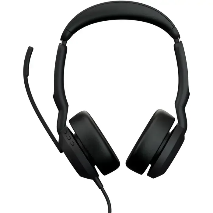 jabra evolve2 50 (black, uc, bluetooth 5.2, usb-c and usb-a, stereo) - slika 1