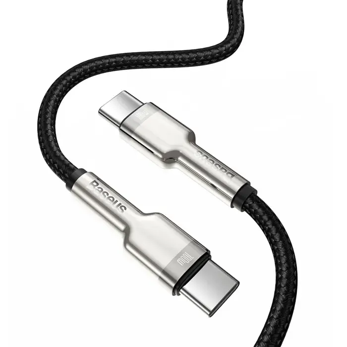 baseus catjk-c01 mobile phone cable black 1 m usb c - slika 2