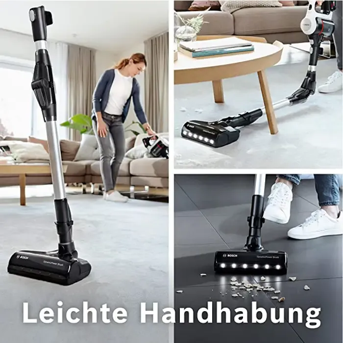 bosch unlimited 7 bss711w, upright vacuum cleaner (white/black) - slika 3