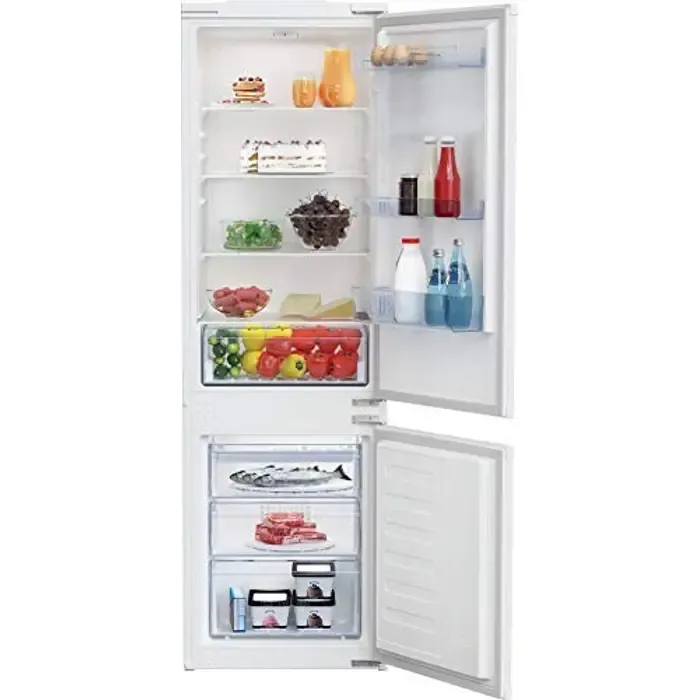 beko bcsa285k4sn, fridge freezer combination - slika 1