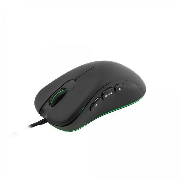 eshark profesionalni rgb gaming miš esl-m3 aikuchi crni 7200dpi + poklon gaming podloga - slika 2