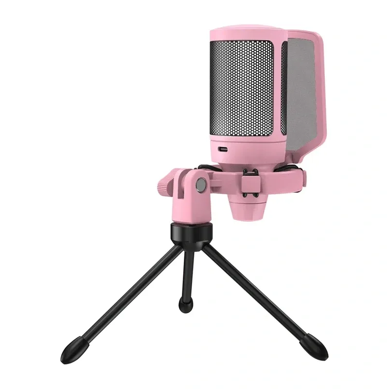 fifine a6v gaming microphone (pink) - slika 3