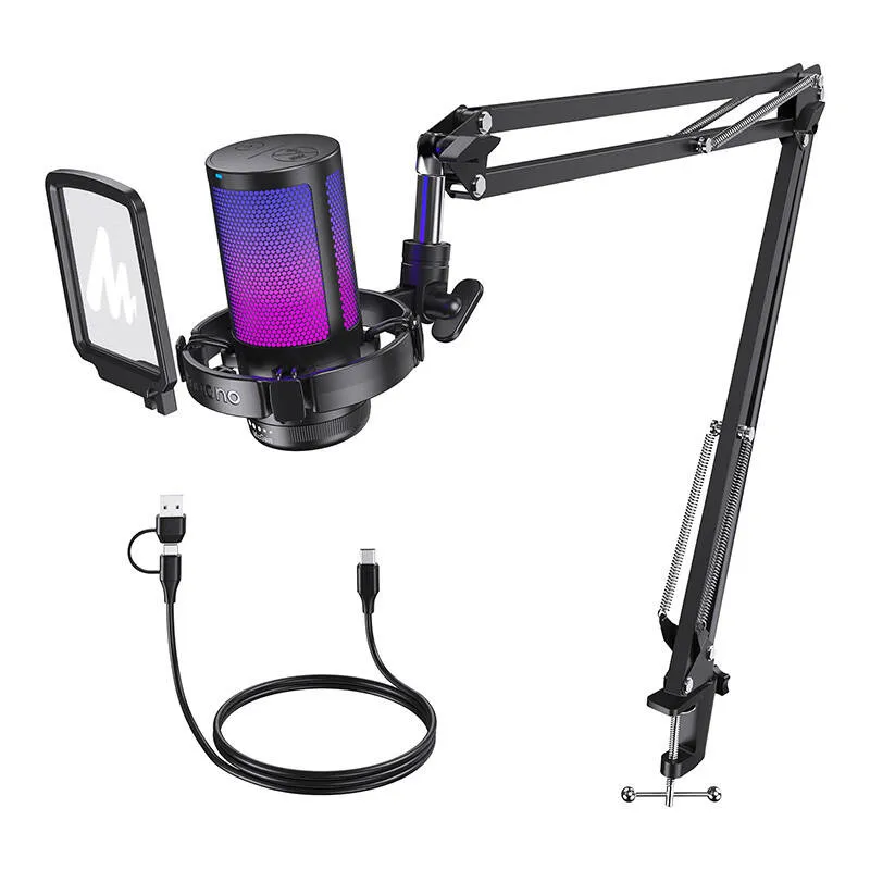 gaming microphone maono dgm20 s (black) - slika 2