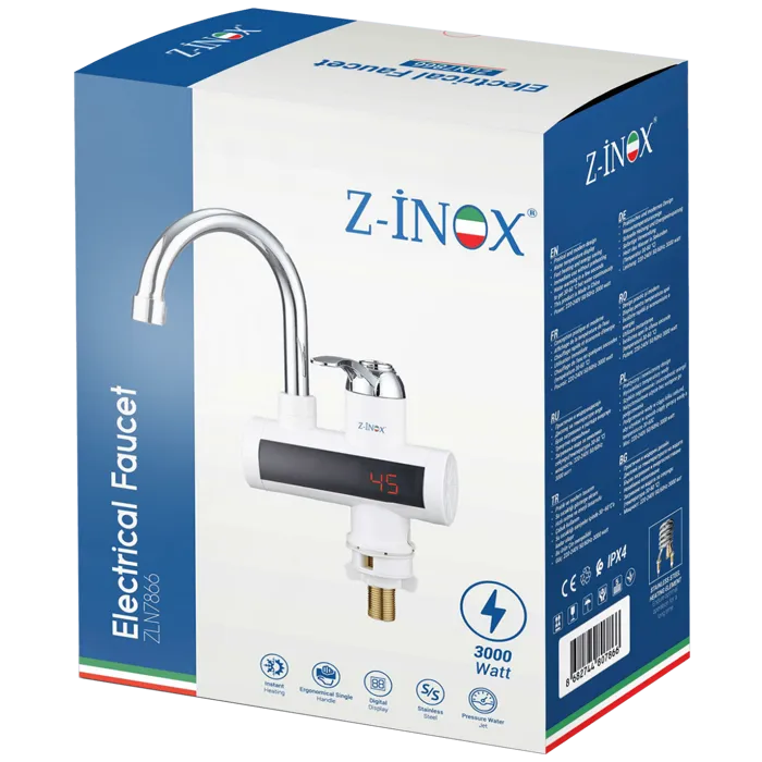 zilan slavina za brzo zagrijavanje vode, 3.0 kw - zln7866 - slika 5